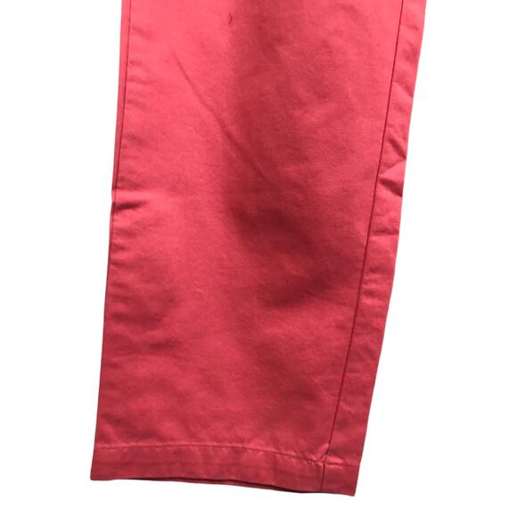 Vineyard Vines Khaki Pants Mens 30X32 Preppy Salmon Pink Straight Leg Cotton - Picture 5 of 8
